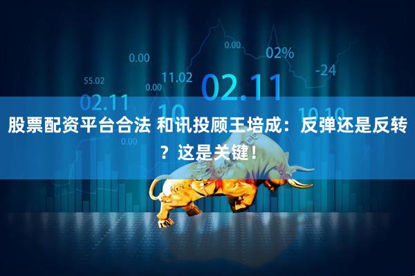 股票配资平台合法 和讯投顾王培成：反弹还是反转？这是关键！